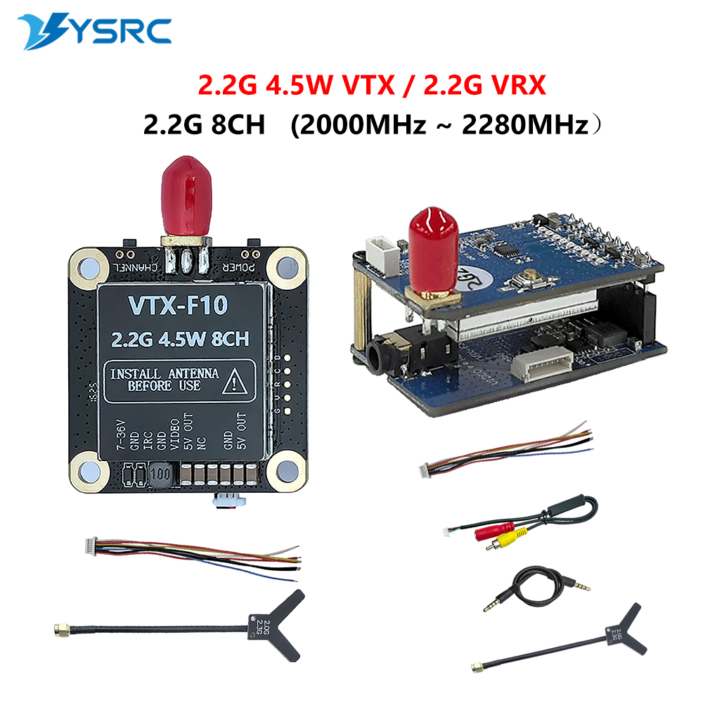 2.0-2.2G 4.5W VTX 8CH FPV Vide - огляд і ціна Drone Transmitter